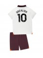 Manchester City Jack Grealish #10 Venkovní dres pro děti 2023-24 Krátký Rukáv (+ trenýrky)